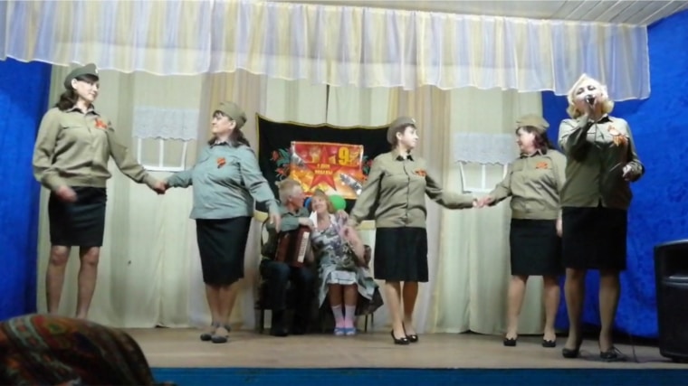 Праздничный концерт по случаю Дня Победы «Многое забудется-такое никогда!»в Семенчинском СК